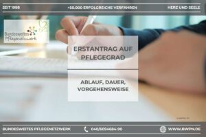 Erstantrag auf Pflegegrad