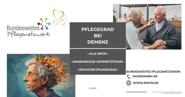 Pflegegrad bei Demenz (BWPN)