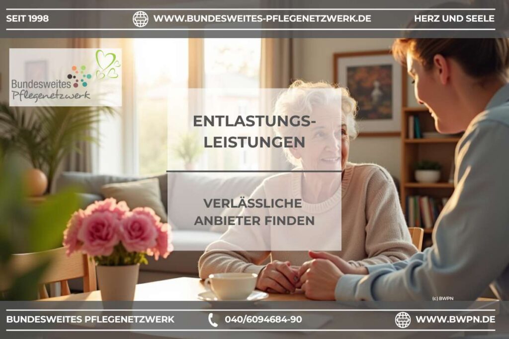 Entlastungsleistungen in der ambulanten Pflege 2 Entlastungsleistungen Anbieter finden BWPN